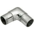Lavi Industries Lavi Industries, Flush Elbow Fitting, for 1.5" Tubing, Polished Stainless Steel 40-732/1H